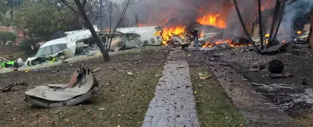 A queda do avião em Vinhedo (SP) deixou 62 mortos