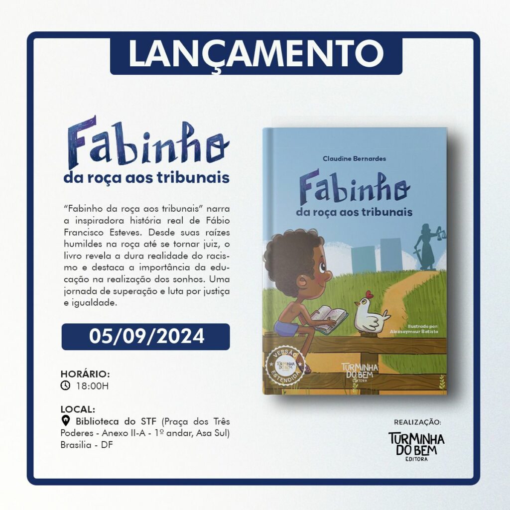 Livro narra trajetória de Fábio Esteves