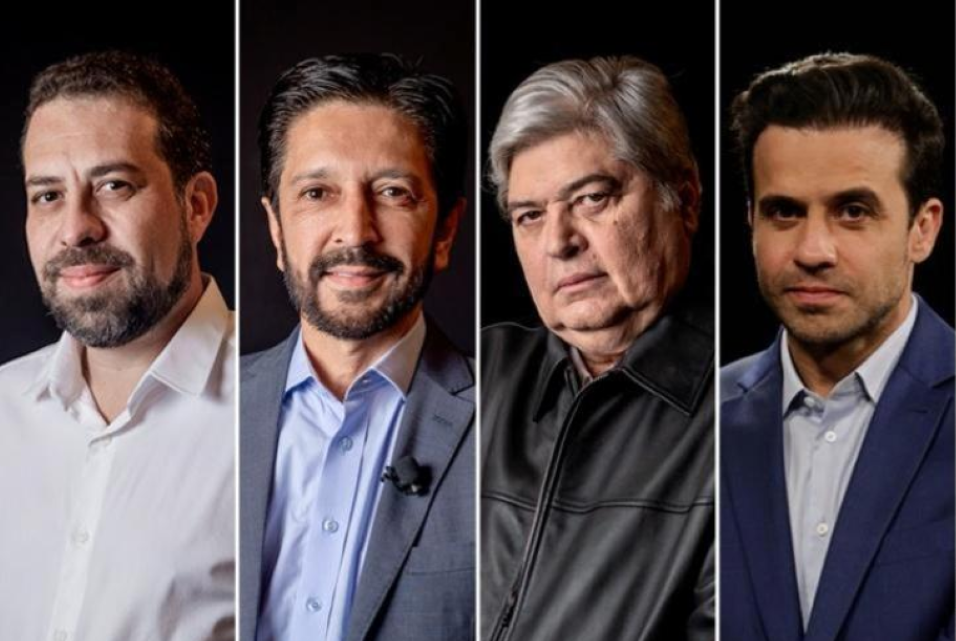 Datafolha em SP: Nunes tem 23%, Boulos, 22%, Datena e Marçal, 14%