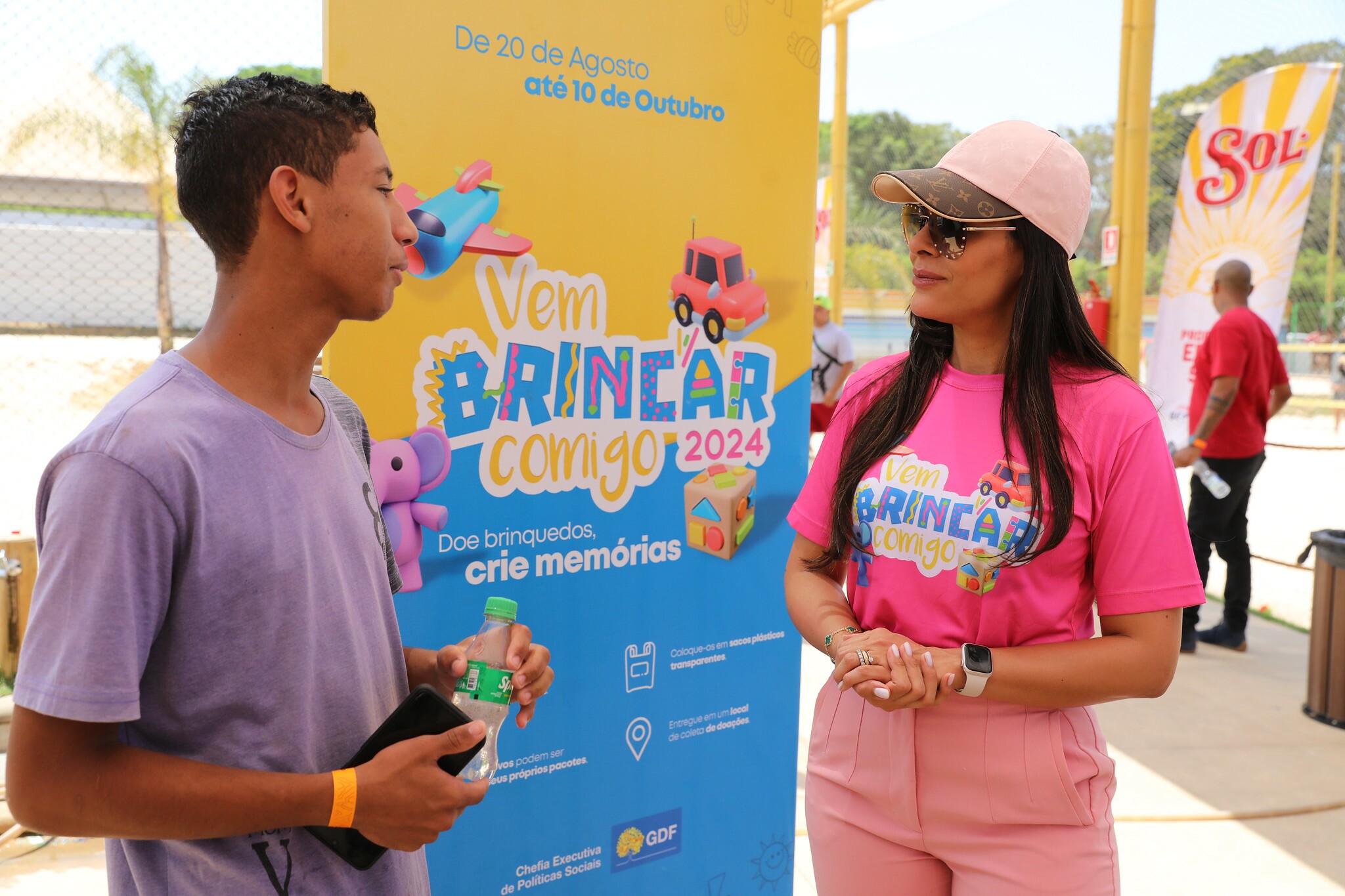 arceria entre o GDF e a produção do evento já garantiu que mais de 1,2 mil meninas e meninos se divertissem na estrutura do parque. Foto: Paulo H. Carvalho/Agência Brasília