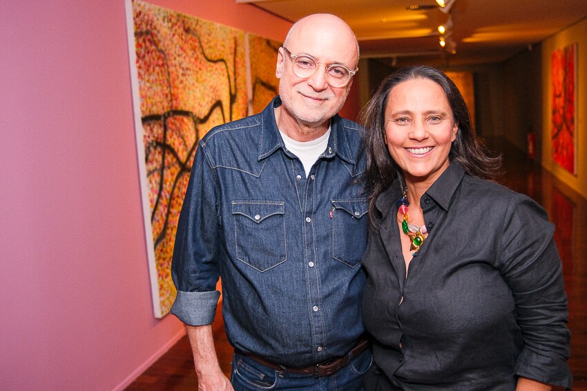 Agnaldo Farias e Alessandra Pinheiro