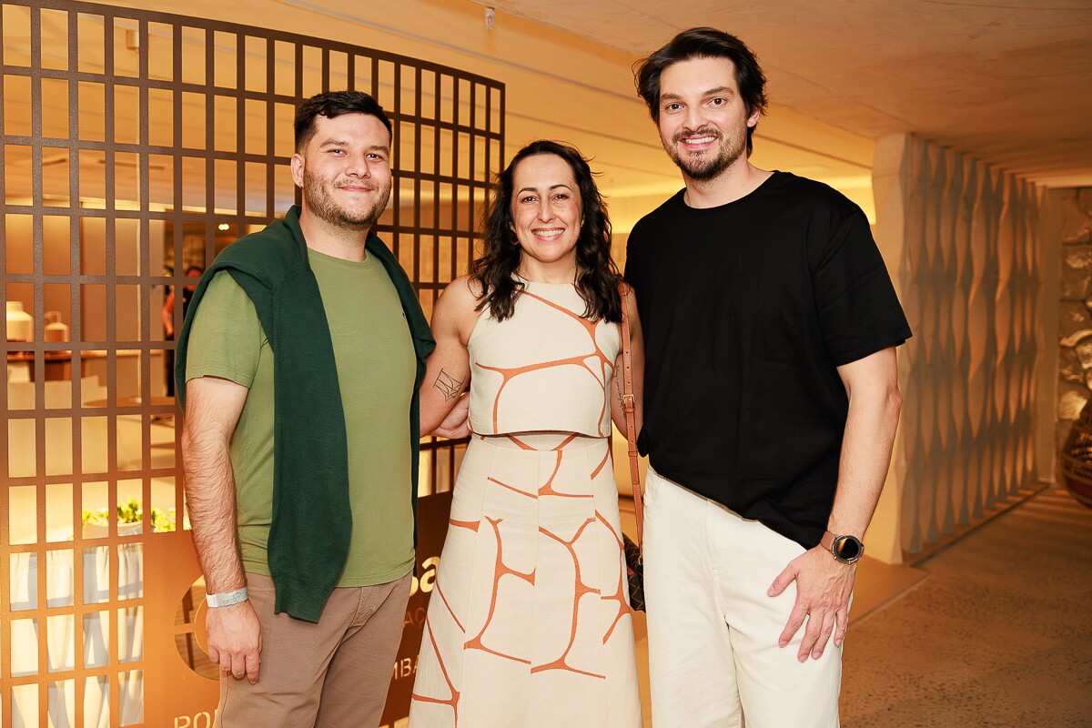 Bruno Carvalho, Nira Massaud e Wanden Passamani