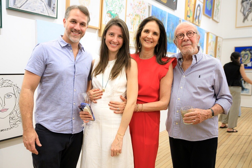 Bruno Frota, Manuela, Mônica e José Maciel