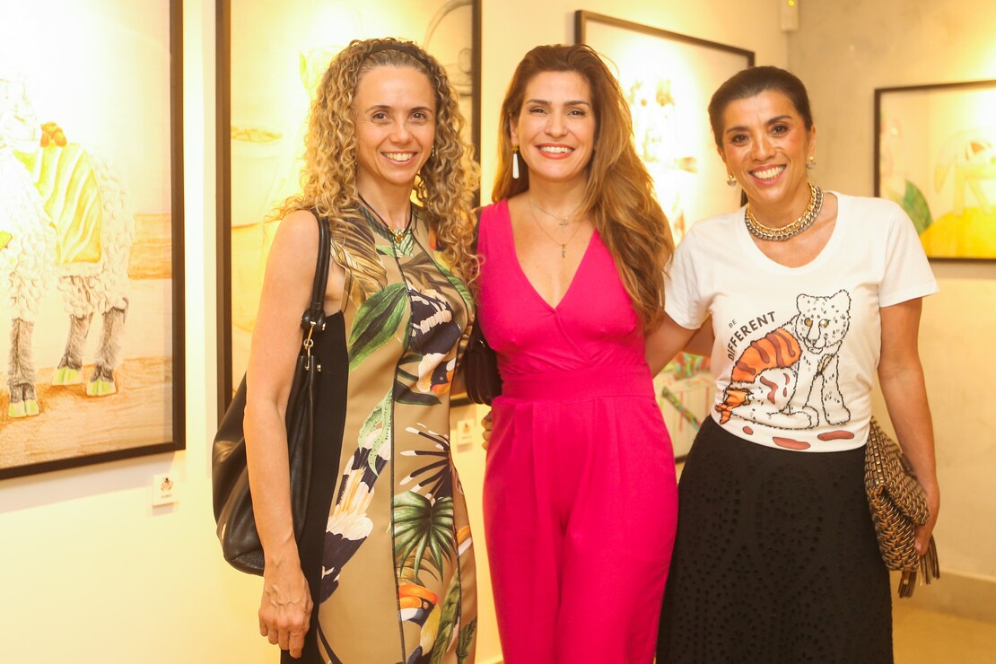 CLAUDIA FONTANA, LUIZA COSTA E ADRIANA CAVAMOTO