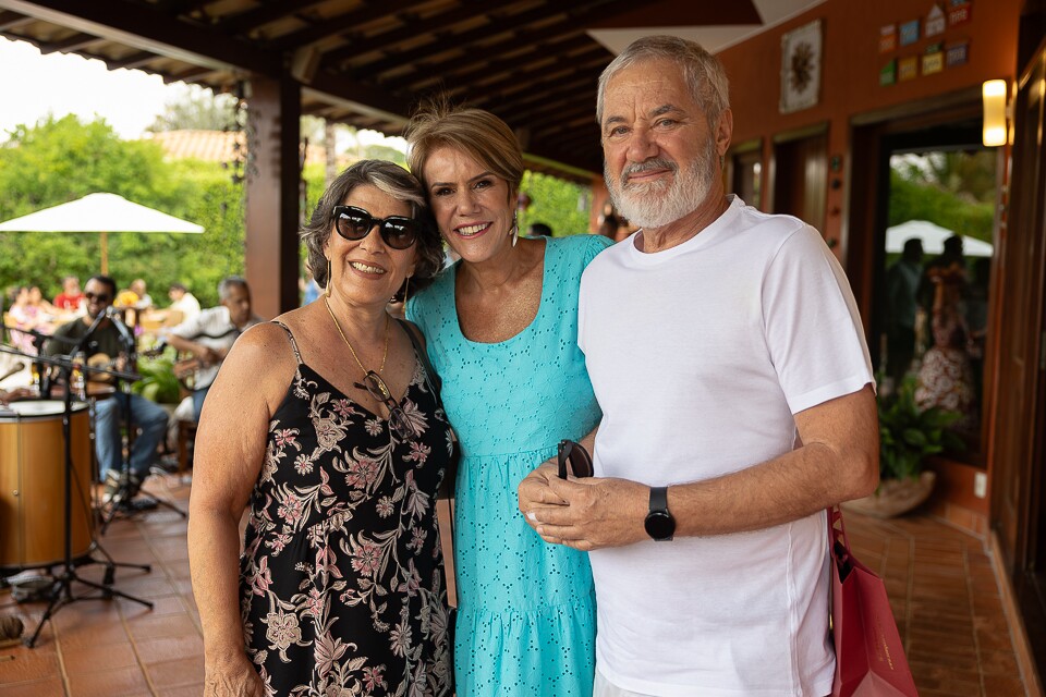 Carla Maestrali, Delfina Dornas e Jorge Dutra