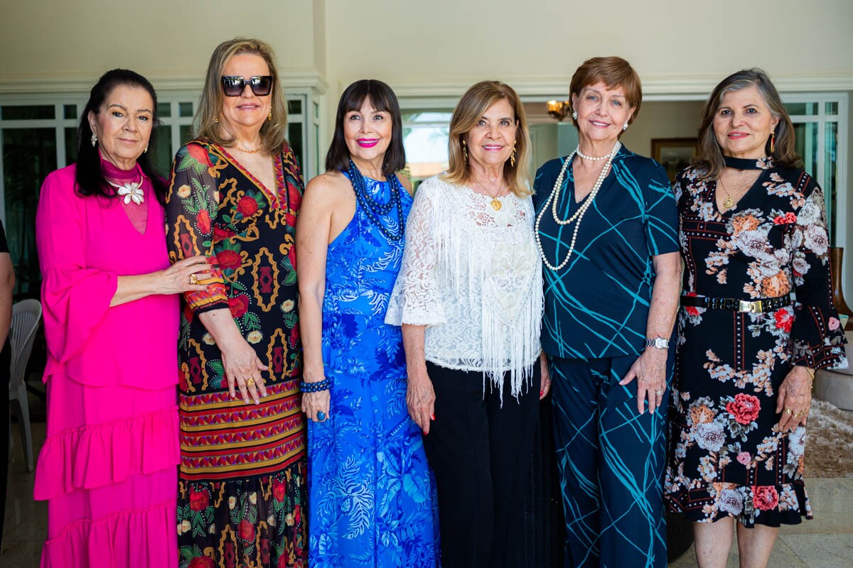 Carmen Minuzzi, Carmen Bocorny, Mônica Cortopassi, Irene Borges, Maria Helena Gomide e Irene Maia