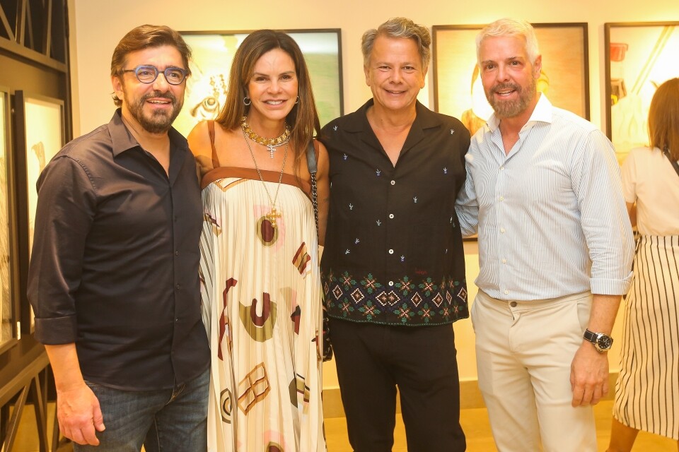 Celso Junior, Claudia Salomão, Fabiano Cunha Campos e Paulo Uchoa