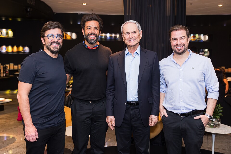 Celso Junior, Enozor Júnior, Paulo Octávio e Gilberto Azevedo