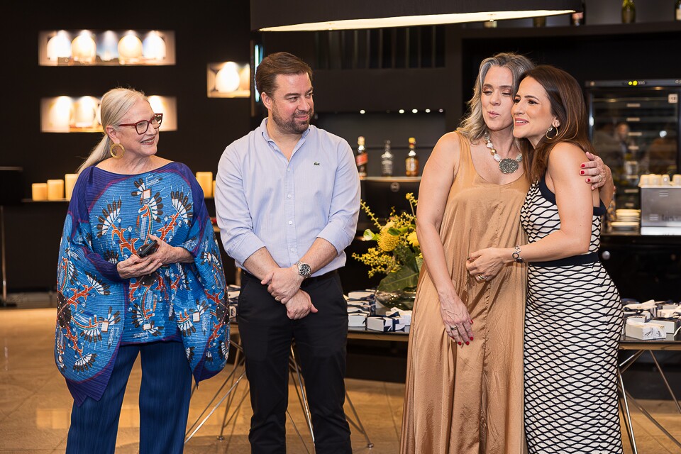 Claudia Pereira, Gilberto Azevedo, Renata Monnerat e Rosa Guimarães