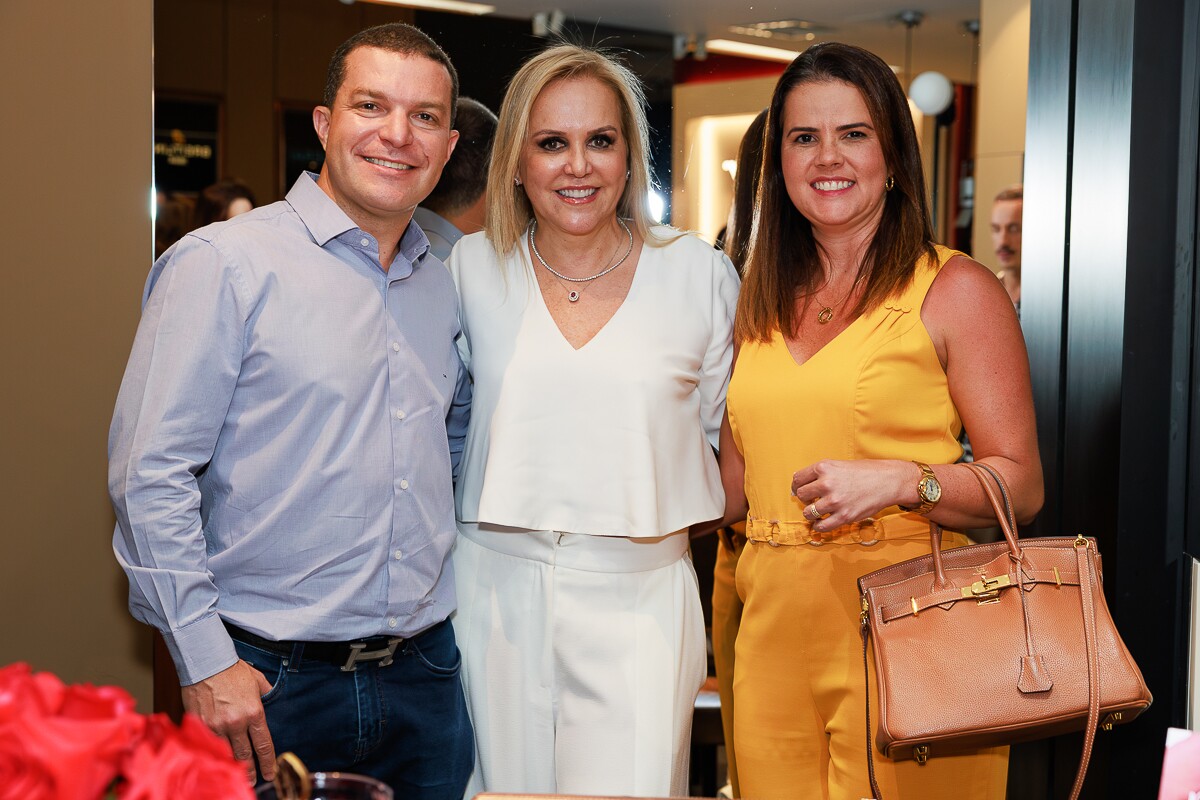 Cristian Haesbaert, Roseane Jordão e Raquel Camelo