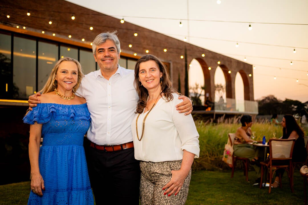 Cristiane Erbesdobler, Edmilson Borges e Tatiana Gobbi