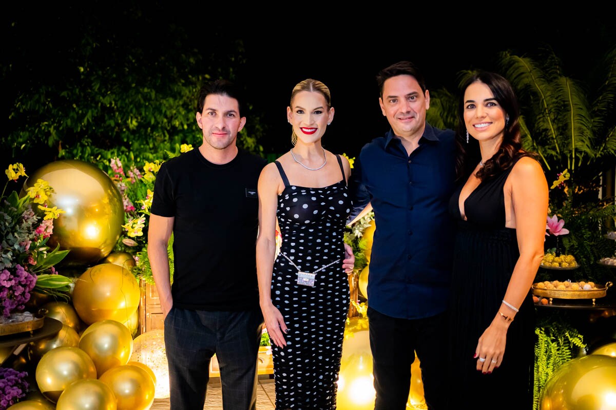 Cristiano Araújo, Mariana Arraes, João Paulo Verano e Débora Sarkis Verano