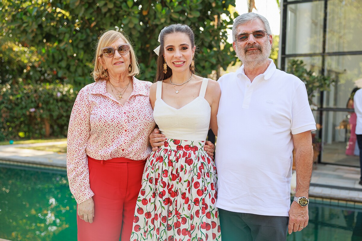 Cristina Nobre, Luciana Cunha e Murilo Nobre