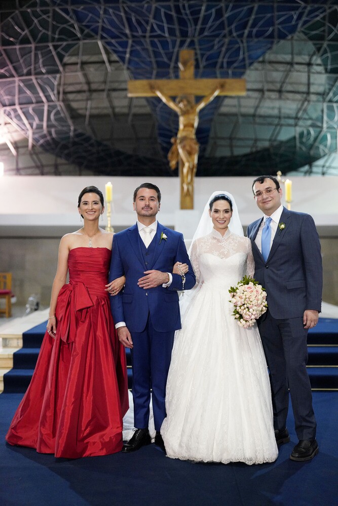 Raissa Numeriano, Rodrigo, Maria e Pedro Pereira 