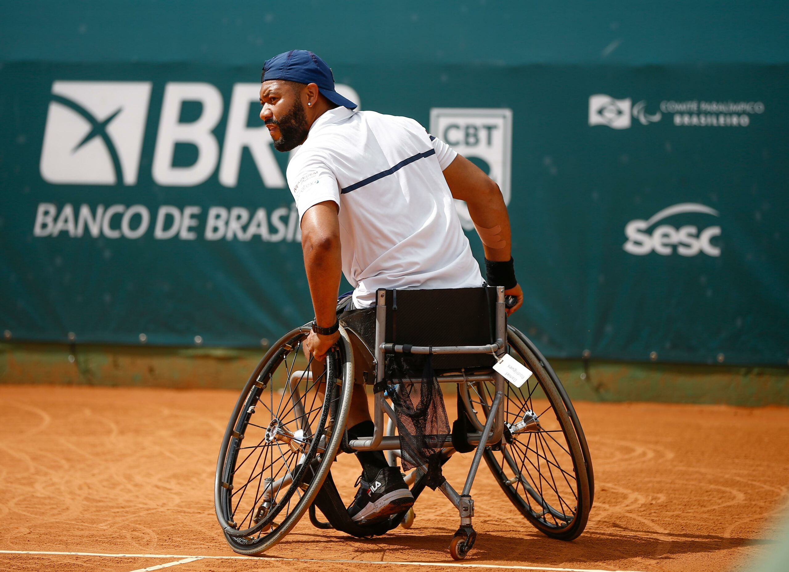 Daniel Rodrigues chegou às quartas de final das duplas da categoria Open Masculino