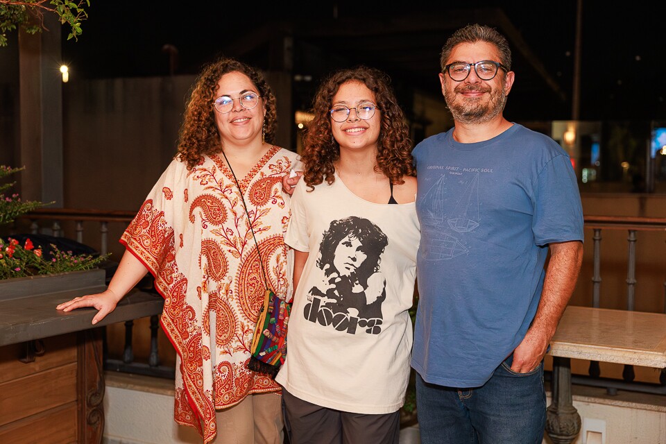 Debora Franco, Sarah Franco e Igor Franco