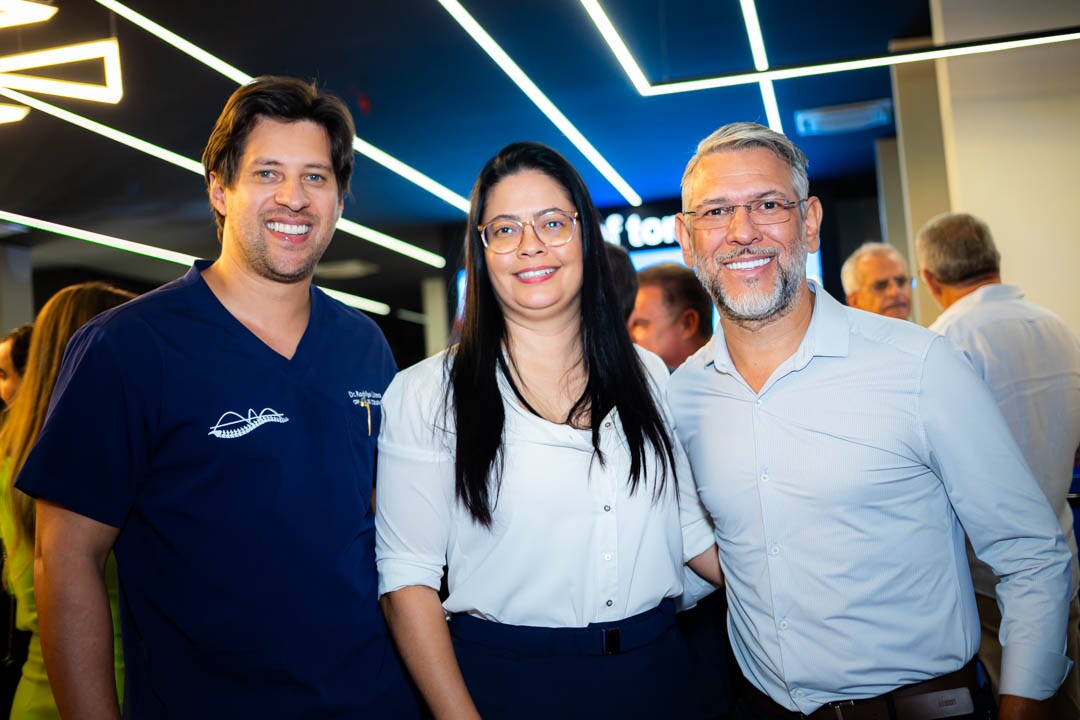 Dr. Rodrigo Lima, Vanessa Oliveira e Will Madson