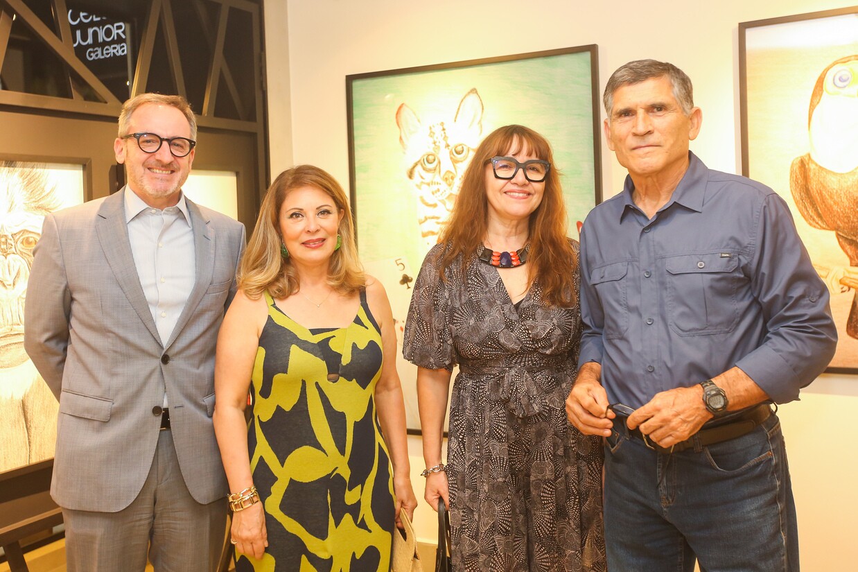 EMBAIXADOR SERGIO RODRIGUES, JOSEANE DIAS, DORA CRUZ E GENERAL SANTOS CRUZ