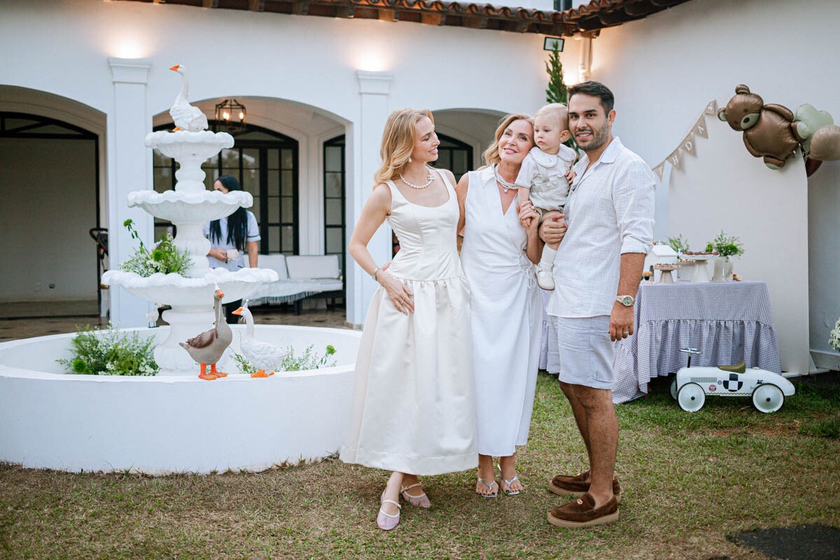 Elina Porto, Ludmila Zhabrailova, Astor Porto e Arthur Porto