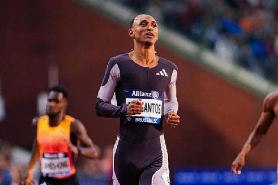 Esse foi o segundo título do Piu nessa competição | Foto: Reprodução/ Instagram @worldathletics