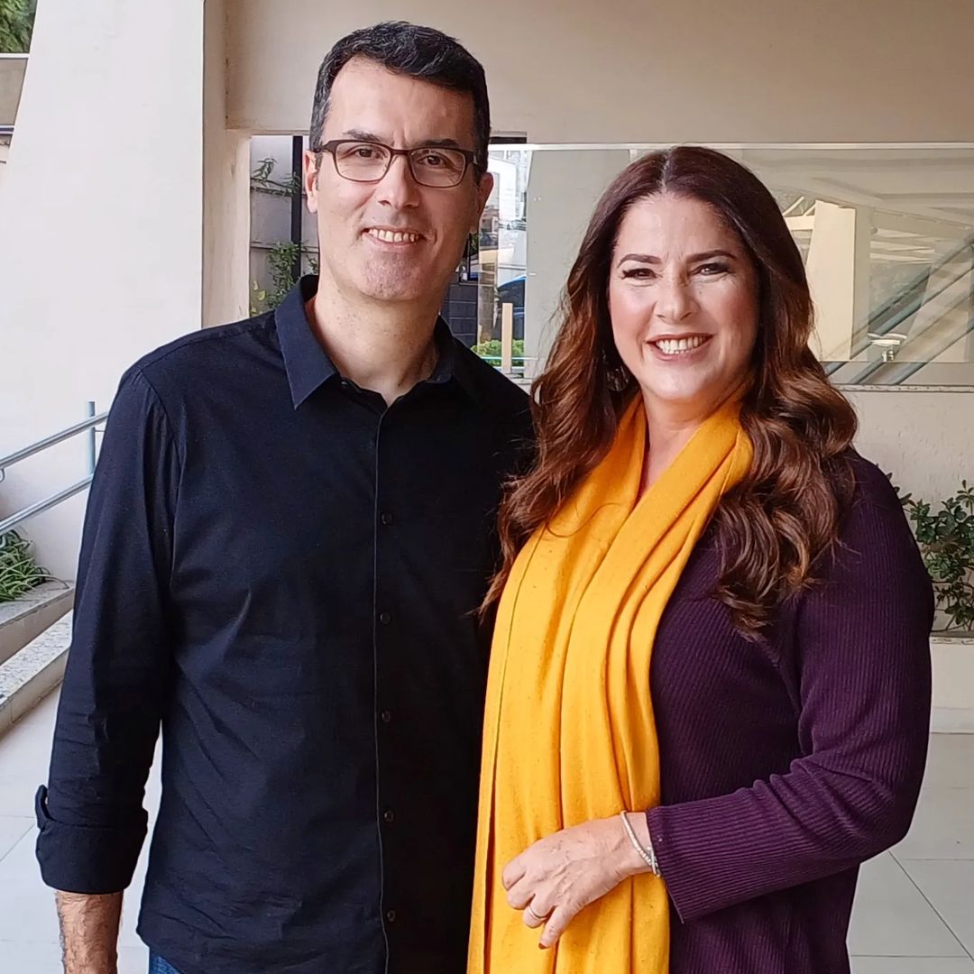 Fábio Turci e Cristiane Pelajo - Foto reprodução Instagram