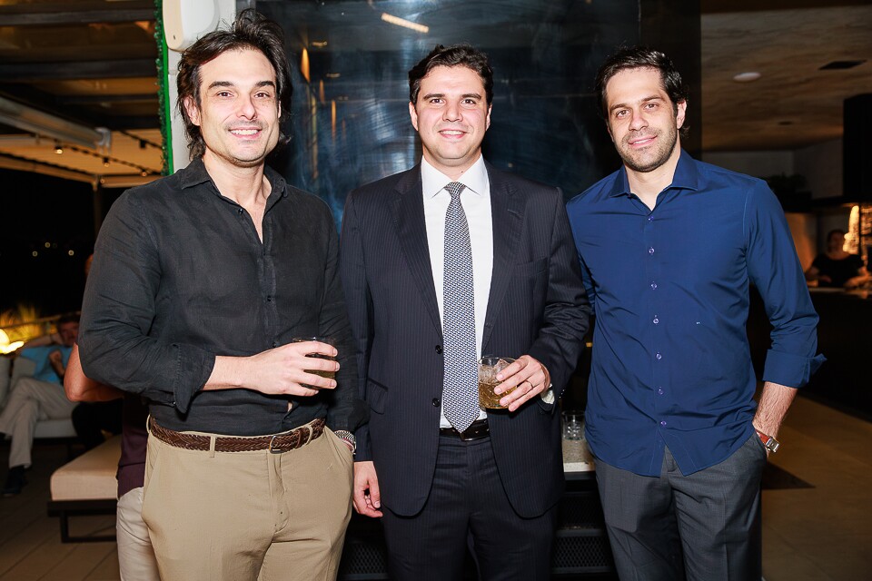 Felipe Freitas, Francisco Agosti e Fabio Fialho