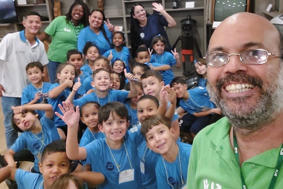 Gabriel Chaib trabalha há 15 anos no SLU: “Me sinto muito orgulhoso, abriu minha mente” | Foto: Divulgação/ SLU