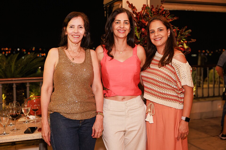 Gisele Mota, Rachel Côrtes e Jussara Morais