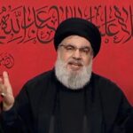 Hasan Nasrallah liderava o Hezbollah desde 1992