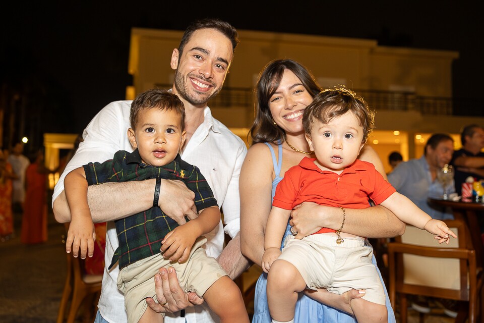 Henry Chaves, Rafael Borba, Nádia Jarosczynski e Tomás Sá