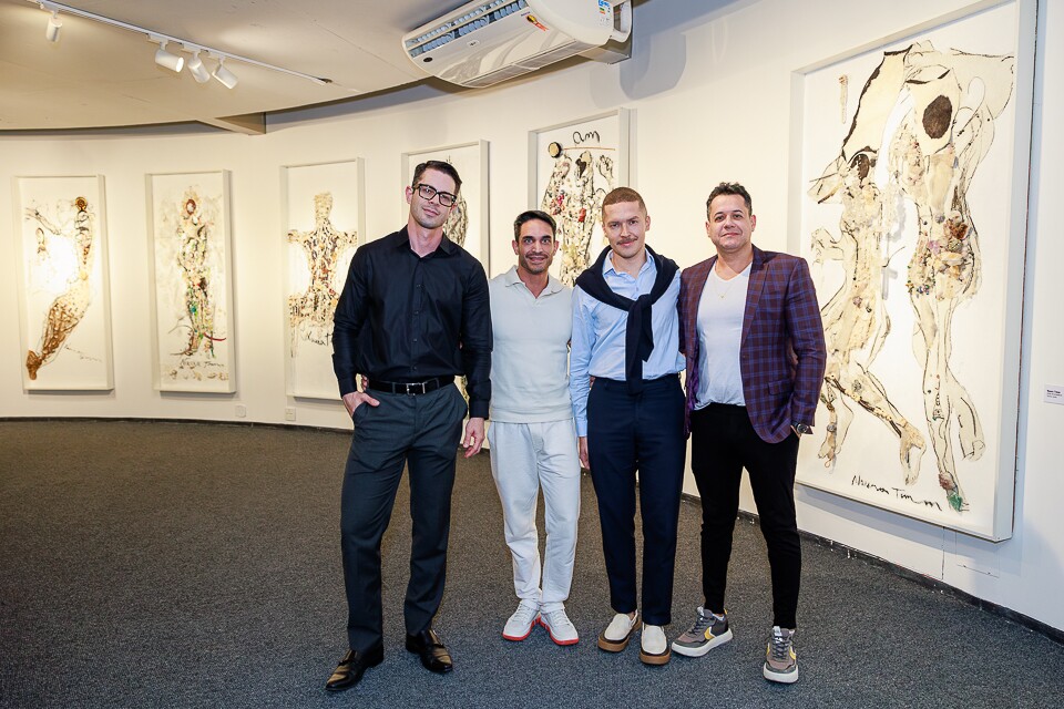 Hugo Henrique Soares, Fabrico Figueiredo, Eduardo Ganassin e Clay D’Paula