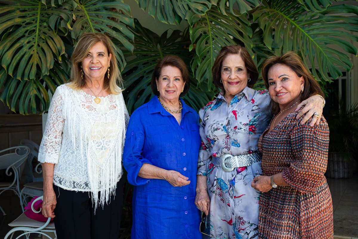 Irene Borges, Heloísa Hargreaves, Lúcia Itapary e Maria José Santana