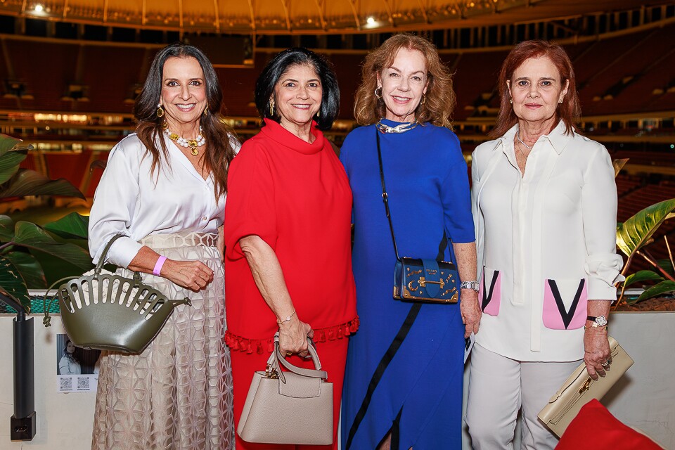 Isaura Lara Resende, Solange Ferrer, Teresa Neves e Mônica Oliveira