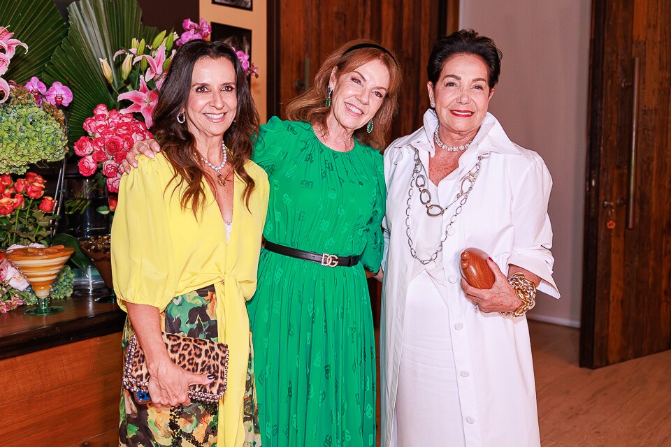 Isaura Lara Resende, Theresa Neves e Creusa Ferreira