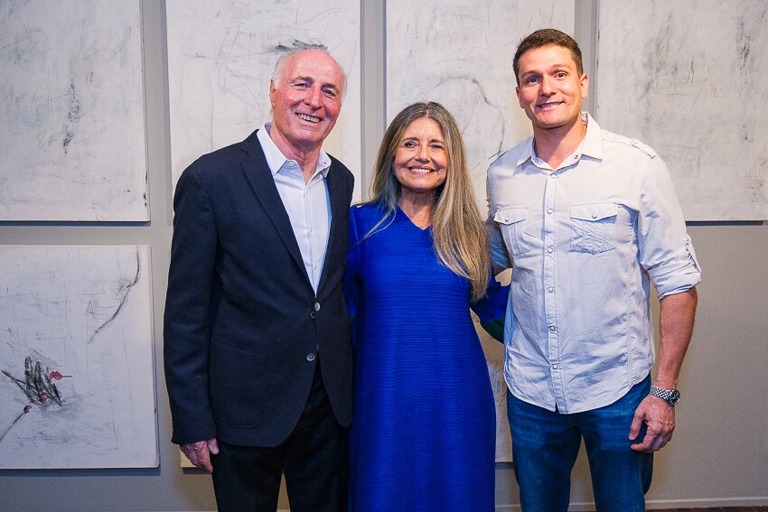 João Elias, Rosana Mokdissi e João Carim Nabut