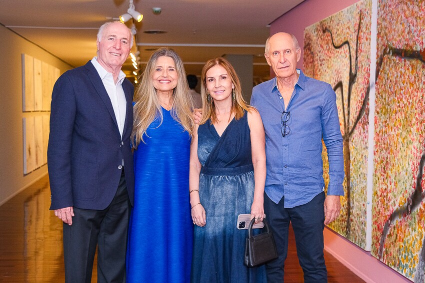 João Elias e Rosana Mokdissi com Dadina e Luiz Baracat