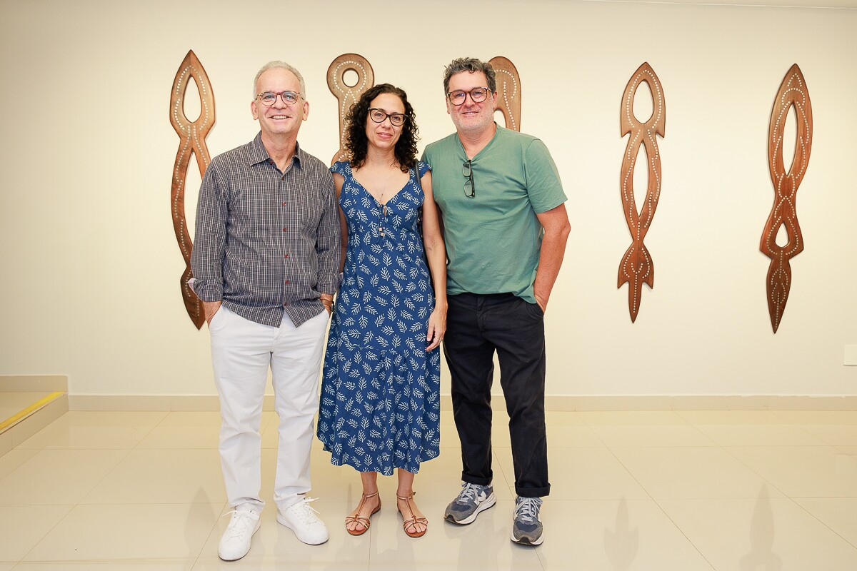 José Roberto Bassul, Nahima Maciel e Beto Osório