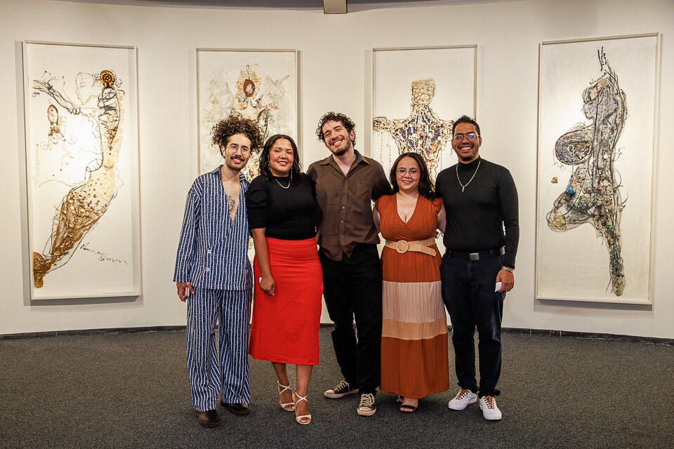 Júnior Fernandes, Tayane Fonseca, Gabriel Soares, Taís Sousa e Josimar Júnior