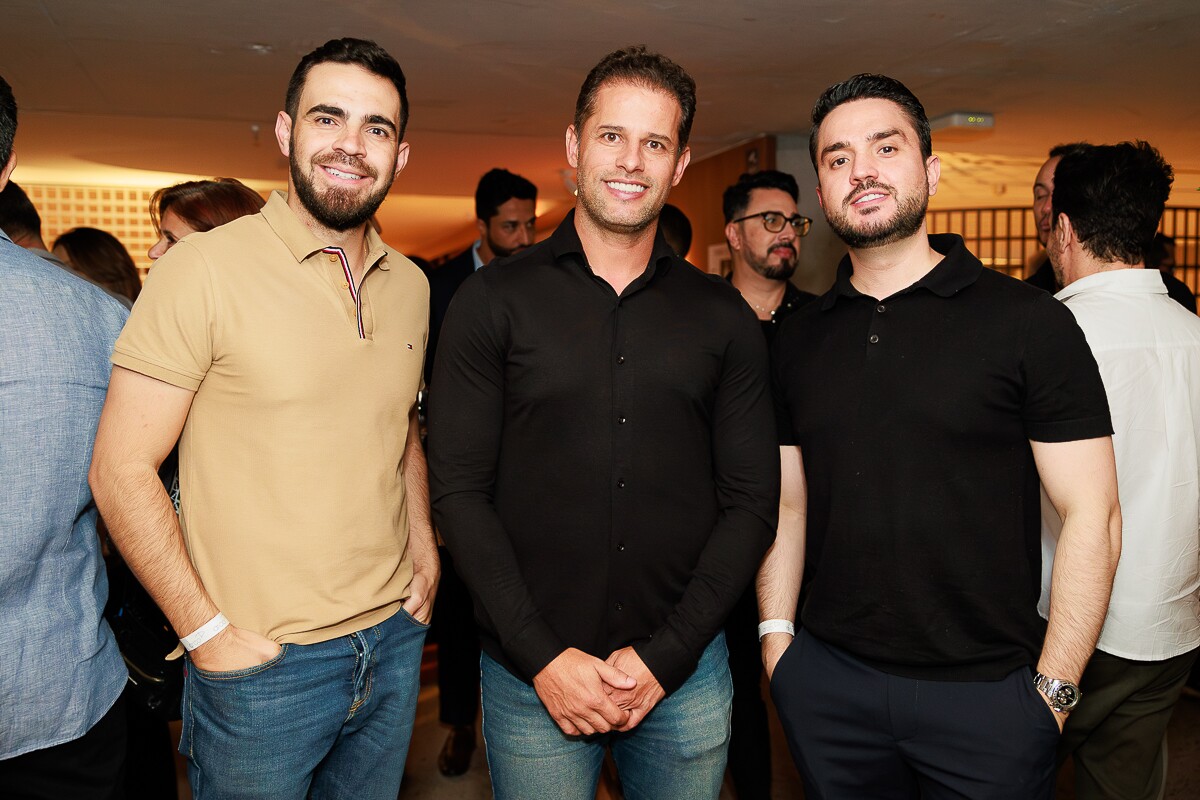 Leonardo Samir, Wesley Mendonça e Rafael Barros