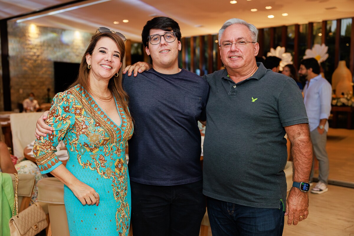 Loise Salles, João Henrique Salles e Osvaldo Salles