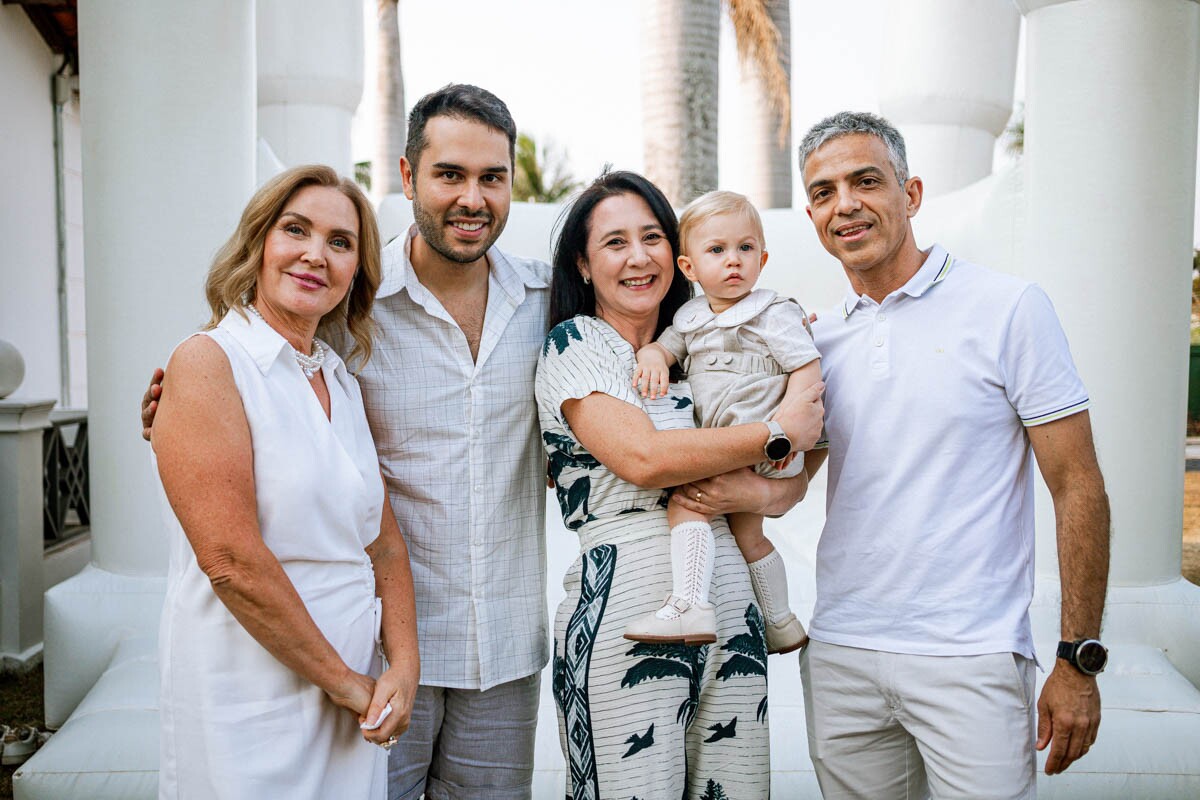 Ludmila Zhabrailova, Arthur Porto, Fabiana Ferreira, Astor Porto e Julien Rodrigues