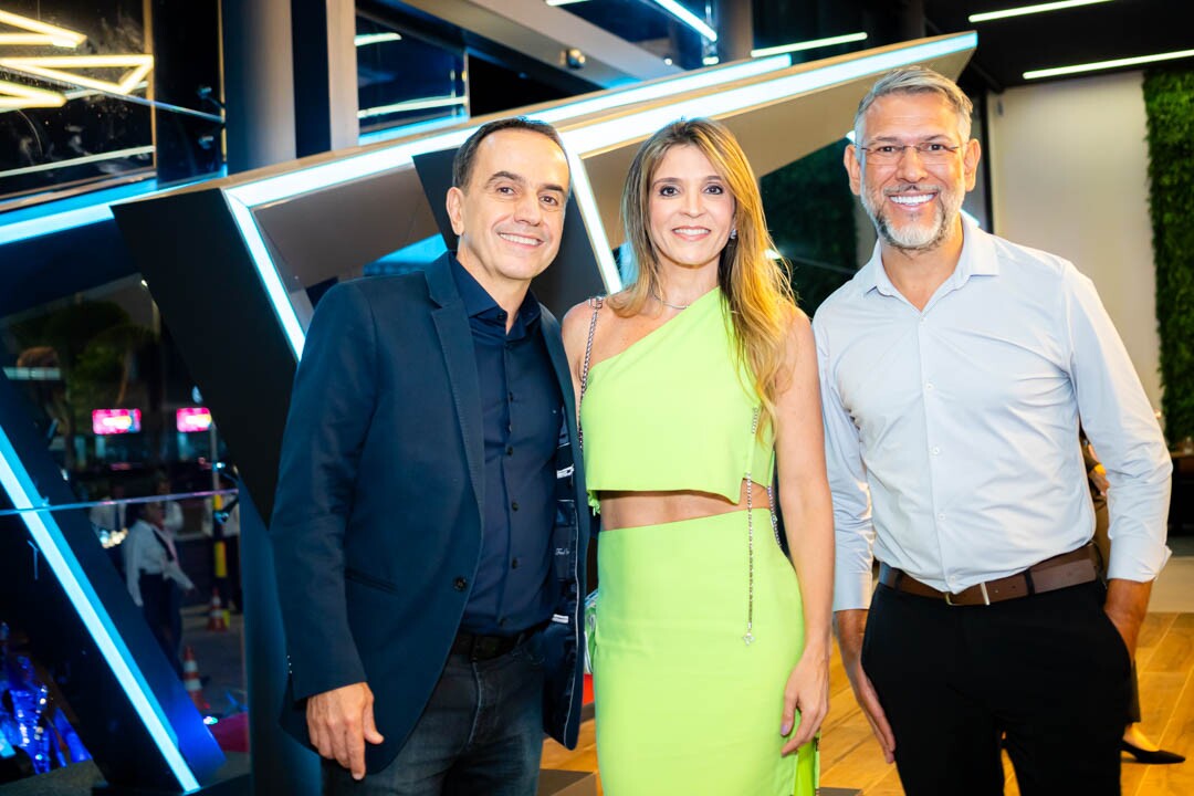 Luís Fernando, Rafaela Fittpaldi e Will Madson