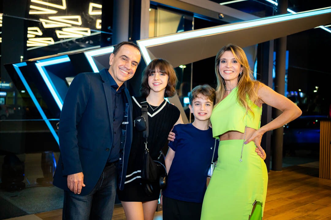 Luís Fernando,Giovanna Fittpaldi, Gustavo Fittpaldi e Rafaela Fittpaldi