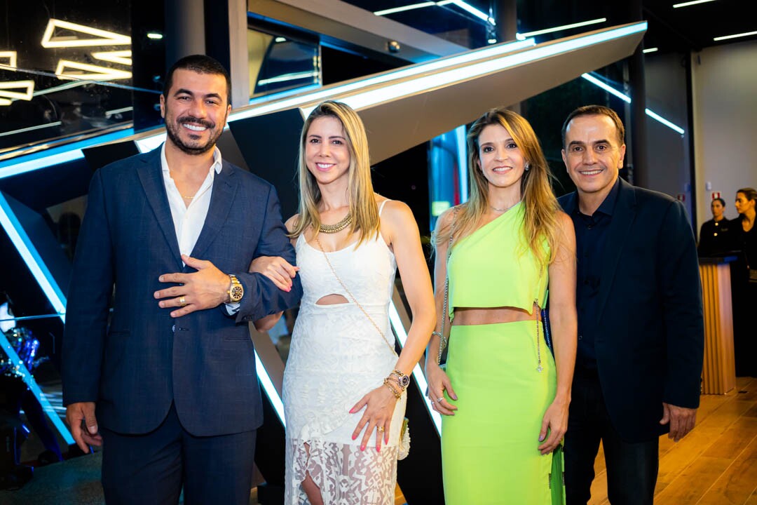 Luís Miranda, Natália Miranda, Rafaela Fittpaldi e Luís Fernando