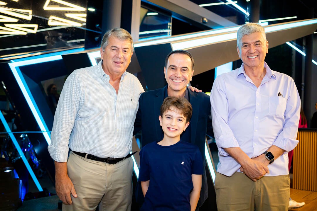 Luiz André Reis, Luís Fernando, Gustavo Fittpaldi e Luís Antônio Reis