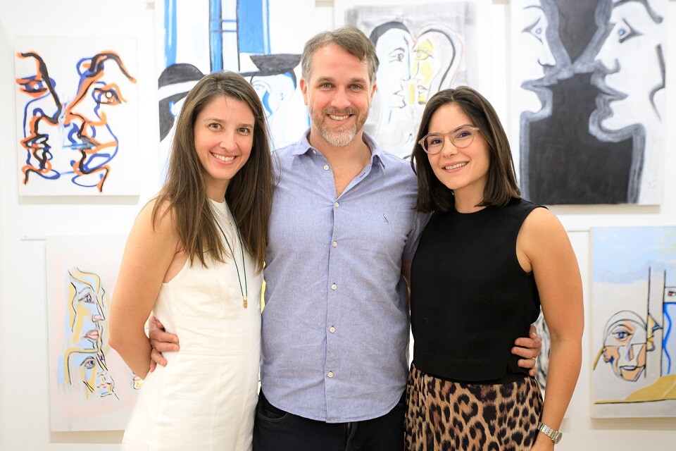 Manuela Maciel, Bruno Frota e Nathalia Dib