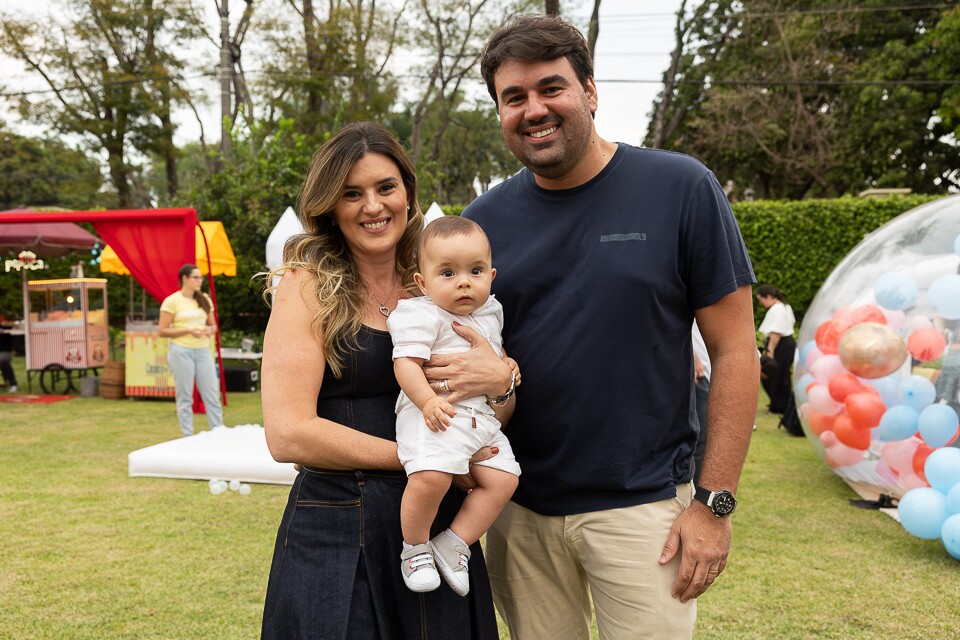 Marília Borges, Leonardl Motta Mattos e Rodrigo Borges