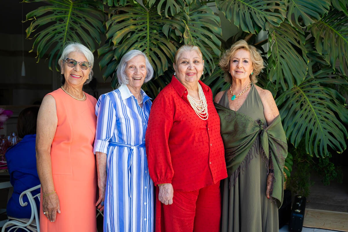 Marli Vianna, Gertrud Mathias, Leida Anchieta e Zezé Minervino