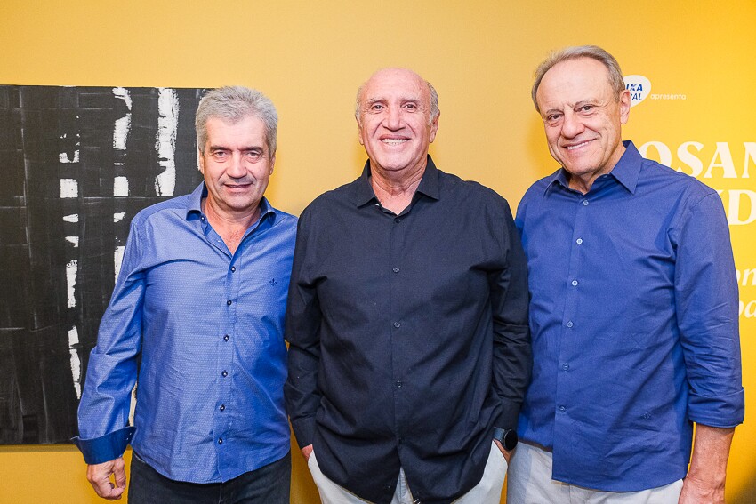 Maurício Canavarro, Jorge Helou e Nelson Farah