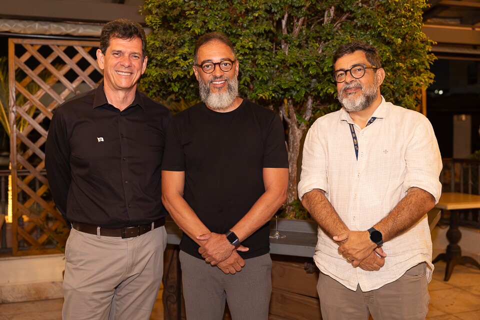 Maurício Sampaio, Leonardo Côrtes e Eduardo Soares